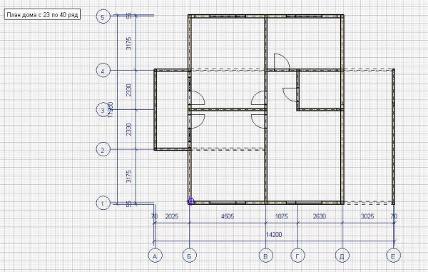 Дом 9x11 из профилированного бруса 200x150 и 150x150 — изображение 8