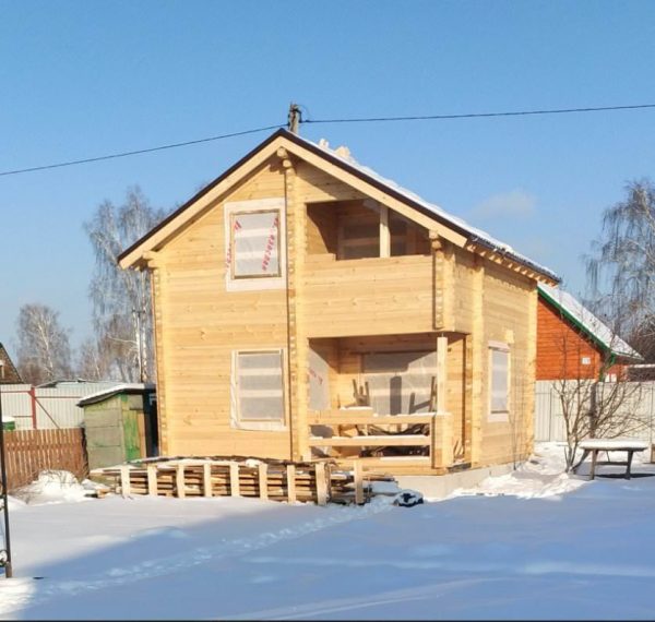 Дом 6х7 из профилированного бруса 150х150 цена — изображение 9