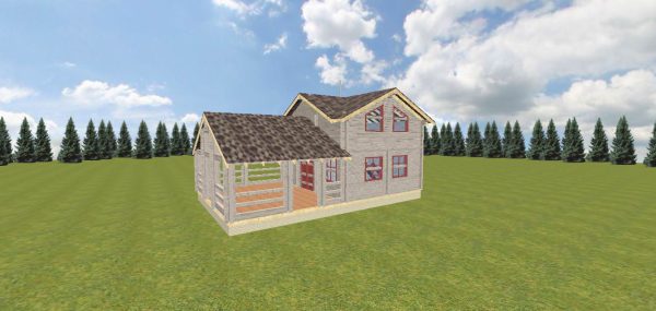 Домокомплекты из профилированного бруса 150x150, сосна — изображение 14