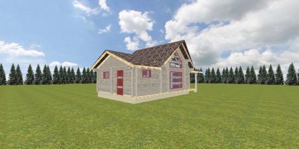 Домокомплекты из профилированного бруса 150x150, сосна — изображение 12
