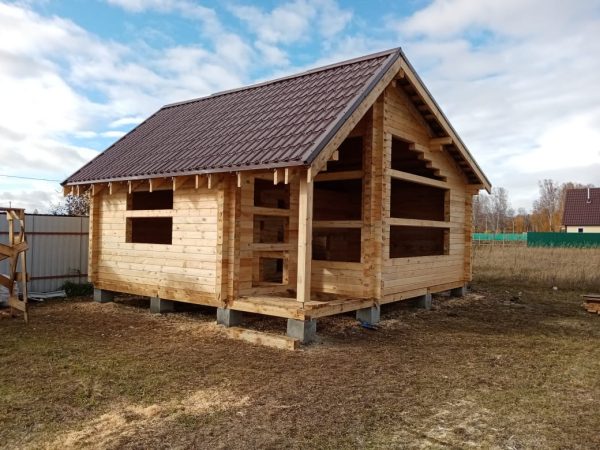 Баня 6х7 из профилированного бруса 150х150 цена — изображение 10